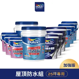 【Dulux得利】25坪加強版 A959倍剋漏屋頂防水組