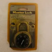 Master Lock Combination Padlock - 1500D - Gym - Locker - Bike - 3/4 Inch - NEW