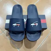Tommy Hilfiger Signature Pool Slides Mens Size US 10 = EUR 43 Navy Blue Slipper✅