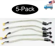 5-Pack: New Case Front Panel USB PCB to Motherboard Port Header Cable w/ Ferrite