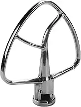 Ysyaxsyt Stainless Steel Flat Beater for Kitchen Aid 4.5 Qt - 5 Qt Tilt-Stand Mixer Attachments for Kitchen Baking Accessory