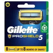 Gillette Fusion ProShield 8 Razor Blade Refills, Precision Trimmer