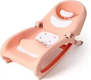 Children's Hair Washing Chair, Hair Washing Bed, Boy and Girl's Hair Washing Chair Lying Flat, Foldable (Color : Pink)