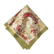 Couleur Nature Napkins, Renne Reindeer Red & Green, Set of 6