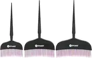 STYLANCE Hair Color Tool kit - for Hair Styling Salon Home DIY Barber - 3PCS (Colorful)