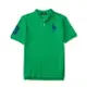 美國百分百【Ralph Lauren】Polo 衫 RL 短袖 網眼 上衣 寶藍大馬 男款青年版 XS S號 綠色 B003