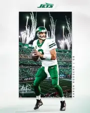Aaron Rodgers Player Collage New York Jets 8x10 NFL Football Photo