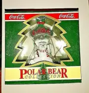 Coke Christmas ornament polar bear bottle opener