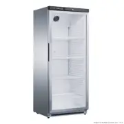 Display Fridge 570L Upright Static Stainless Steel Thermaster Drinks Chocolates