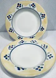 Lot Of 2 ~ WILLIAMS-SONOMA TOURNESOL Italy 9 3/8” Pasta Soup Bowl ~ BRAND NEW
