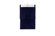 J.Elliot Home Home 2000GSM 2 Pce Dawson 100% Cotton Bath Mat Set Navy