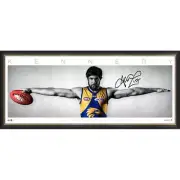 JOSH KENNEDY WEST COAST EAGLES HAND SIGNED FRAMED OFFICIAL AFL WINGS PRINT