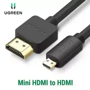 Micro HDMI Type D Cable to HDMI 4K 60Hz 3D ARC Audio GoPro Hero TV 2M UGREEN