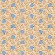 Quilting Patchwork Fabric TILDA Windy Days Wendy Camel 50x55cm FQ