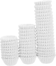 FIXOSHEE 1000pcs Mini Muffin Liners Paper Candy Cups for Baking for Cupcakes and Muffins Material for Weddings and Christmas Baking Projects