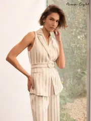Phase Eight White Tabitha Waistcoat (F93051) | $298