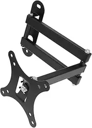 MOLUCKFU LCD Monitor Stand Articulating Arms Tv Hanging Shelf for 10-27 Inch Tvs