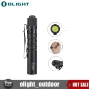 Olight I3T EOS LED Slim Handheld Flashlight EDC Camping AAA Battery 180 Lumen BK