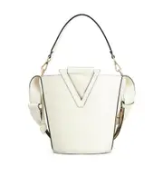 Roger Vivier RV Medium Bucket Bag One size White
