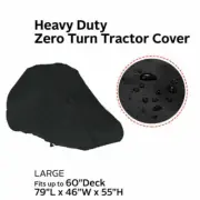 1x Large Protector Classic Accessories RainProof HeavyDuty Zero Turn Mower Cover