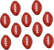 FELTECHELECTR 10pcs Sports Party Favors Party Mini Sports Fidget Ballers Ball Hand Fidgets Stress Playthings Ball Finger Rugby Goodie Bag Favors Plastic