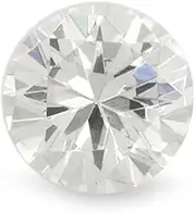 [HOSEKI] White Cubic Zircon (UPRATNA) 5-6 Ct, Crystal, Crystal