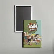 The Loud House Mini TV Show Poster Fridge Locker Magnet