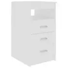 Wooden Storage Cabinet Sideboard Dresser Drawers Cupboard Side Table White