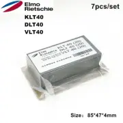 7pcs Rietschle vacuum pump carbon vanes VLT40/DLT40/KLT40(85*47*4mm) one set