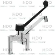 COMMERCIAL KITCHEN TWO HOLES SINGLE LEVER TAP WITH CAST OUTLET -MADE IN ITALY