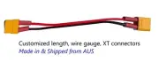 XT30/60/90 lead cable. Customized length.