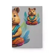 Quokka Aussie Australian Animal Chilled out Zen Notebook Hardcover Journal Matte