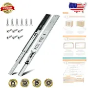 HBL 20" Soft Close Drawer Slides - 10 Pairs with Video Tutorial & Quick Setup