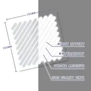 Reflective Frame Stickers Safety Decal MTB Bike Mountain Biking SILVER