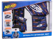 Nerf Elite Stealth Striker Set Bandana Hip Holster Utility Vest Kids Toy Lot