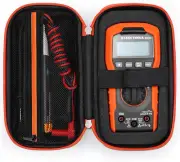 Travel Case for Klein Tools MM400/MM325 & Fluke 117/116/101 Multimeter DIY Foam
