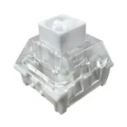 Kailh Box White Clicky Keyboard Switch,3-pin 45gf Pre-Lubed Dustproof Waterpr...