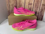 Sz 9/10.5 W Nike Zoom Mercurial Vapor 15 Academy IC Pink Blast Soccer DJ5633-605