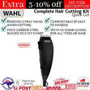 Wahl Mens Electric Hair Clippers Professional Quick Cut Complete Hair Timmer New