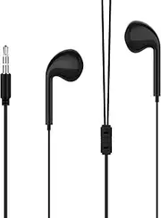 Geekria IEC15 In Ear Headphones, 3.5mm Wired, Black, Compatible with Roku Voice Remote Pro, Ultra Remote, 25g, 20Hz-20kHz, 1 Year Warranty