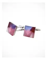 [Cudworth] Cats Eye Cufflinks in Multi Coloured