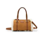 AUSTRALIAN SHEPHERD® Women Hand Carry Adjustable Strap Over Shoulder Zip Quiana Bag - Chestnut / One Size