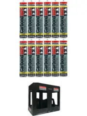 Soudal Carbond 940FC Polyurethane Sealant Grey 310ml 12 Pack + Crate Kit