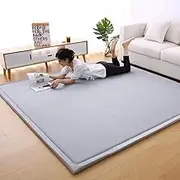 Japanese Floor Futon Mattress,Thicken Foam Filling Tatami Mat, 2025 New Summer Living Room Cooler Floor Mat Crawling Mats Traditional Japanese Floor Futon Mattresses for Meditation Yoga Zen(Dark Gray,