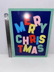 Target Merry Christmas Whimsical Sign 14x10.5 (Q20)