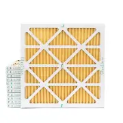 Glasfloss 12x12x1 MERV 11 Pleated Furnace Air Filters. 12 PACK.