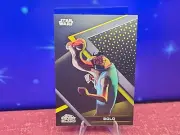 2022 Topps Chrome Black Star Wars Gold Refractors #80 Bolo /50