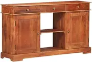 Sideboard 135x35x75 cm Solid Acacia Wood Dining Storage