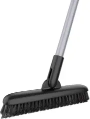 MR.SIGA Grout Scrub Brush with Long Handle, Shower Floor Scrubber for Cleaning
