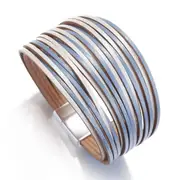 2 Colours Multi-Layer Leather Bracelet